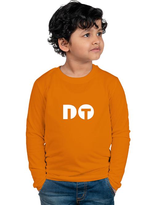 mustard cotton blend t-shirt - 21176962 - Very Small Image - 1