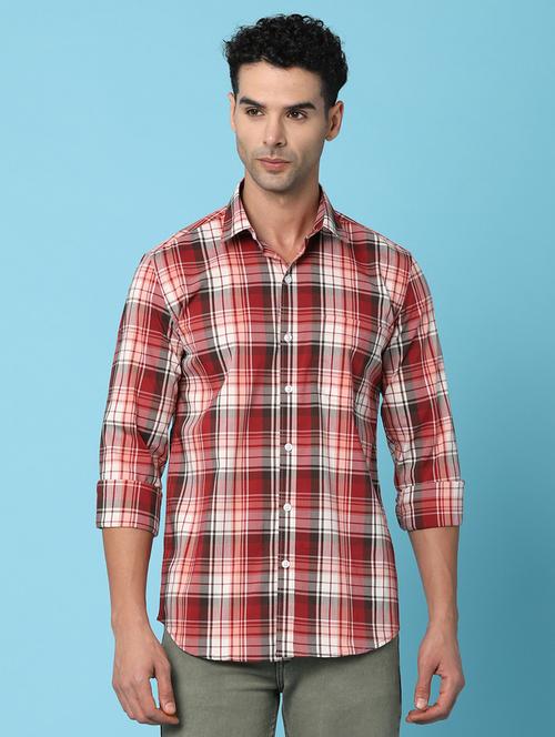 men collared long sleeves casual shirt - 21177054 - Very Small Image - 1