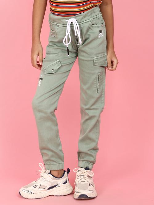 girl mid rise ankle length jeans - 21177439 - Very Small Image - 1