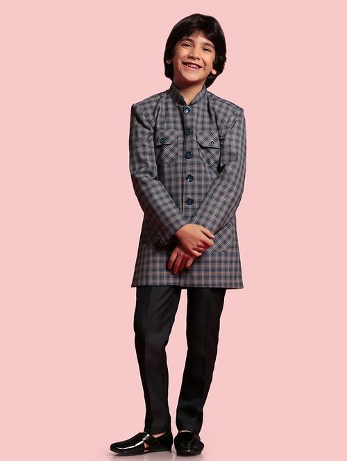 boys festive & party, wedding blazer and pant set - 21179661 - Very Small Image - 1