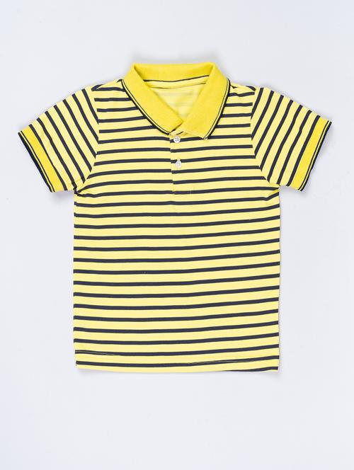 yellow cotton tshirt - 21180514 - Very Small Image - 1