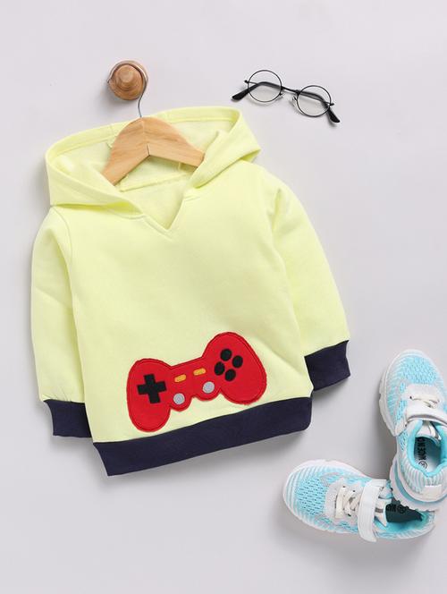 kids long sleeve hooded sweatshirt - 21180667 - Very Small Image - 1
