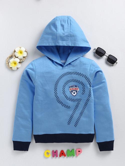 kids long sleeve hooded sweatshirt - 21180698 - Very Small Image - 1
