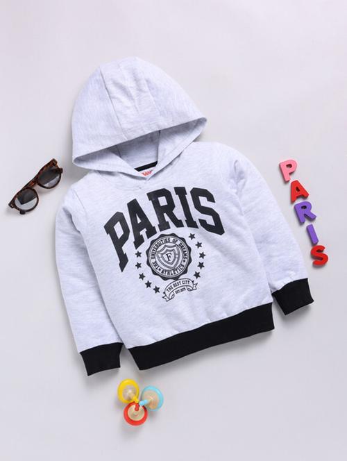kids long sleeve hooded sweatshirt - 21180700 - Very Small Image - 1
