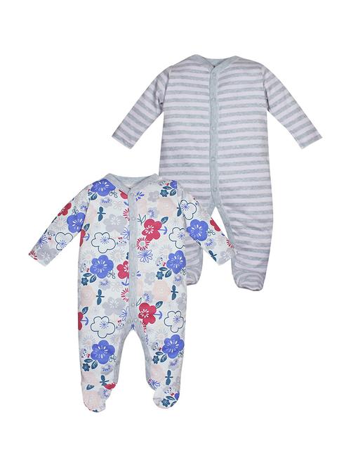 pack of 2 multi colored romper - 21181446 - Very Small Image - 1