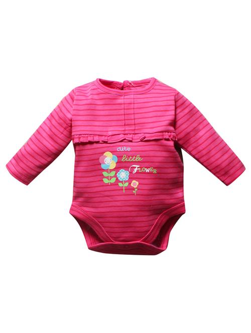 kids cotton printed romper - 21181483 - Very Small Image - 1