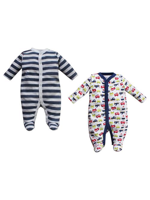 pack of 2 printed onesies - 21181485 - Very Small Image - 1