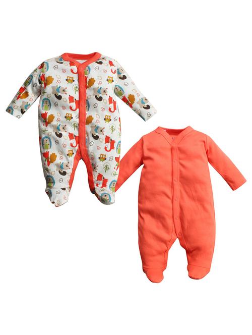 pack of 2 printed onesies - 21181486 - Very Small Image - 1