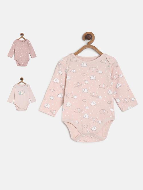 pack of 3 multi colored onesies - 21181531 - Very Small Image - 1