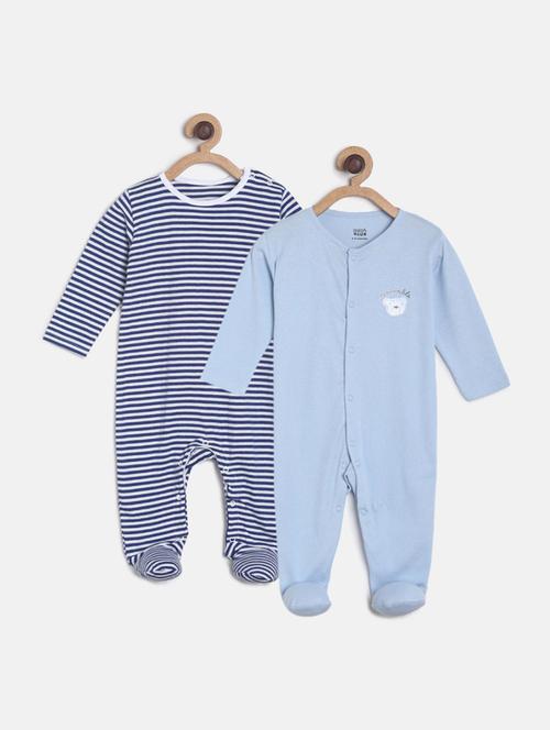 pack of 2 multi colored romper - 21181564 - Very Small Image - 1