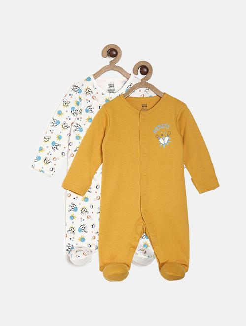 pack of 2 multi colored romper - 21181742 - Very Small Image - 1