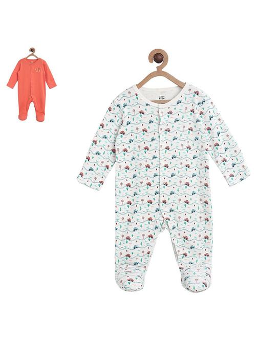 pack of 2 multi colored romper - 21181823 - Very Small Image - 1