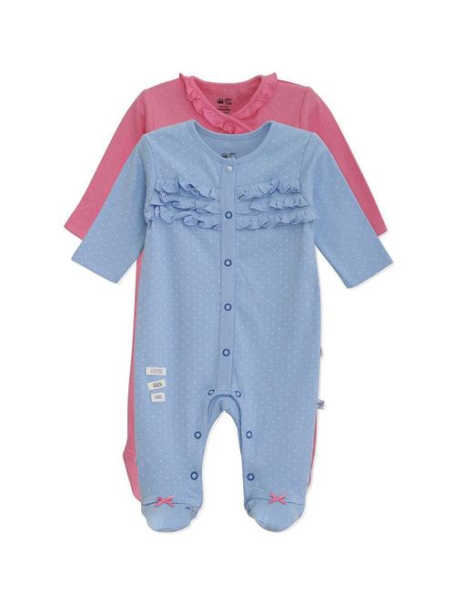 pack of 2 multi colored romper - 21181840 - Very Small Image - 1