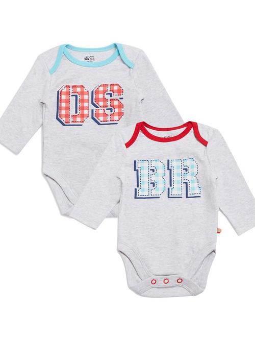 kids set of 2 printed onesies - 21181978 - Very Small Image - 1