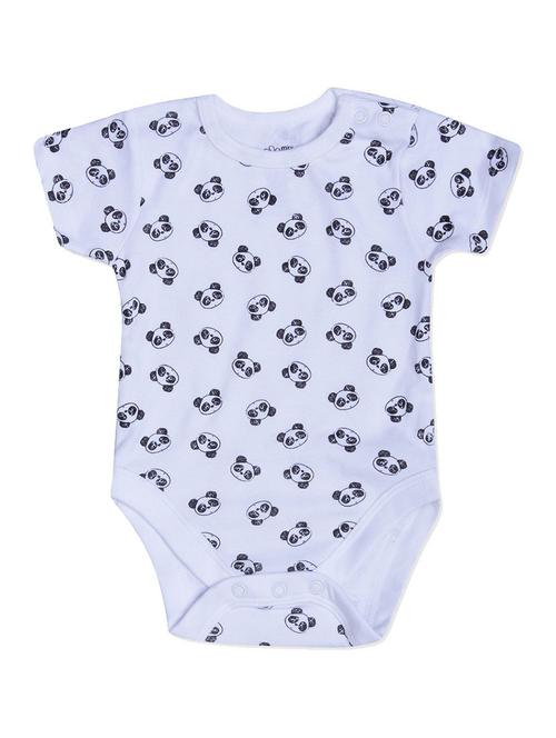 white printed cotton romper - 21182093 - Very Small Image - 1