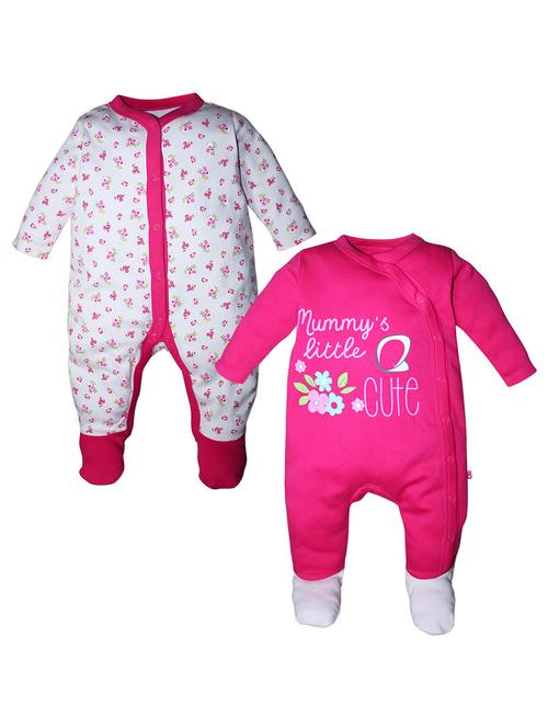 kids set of 2 printed casual romper - 21182229 - Very Small Image - 1