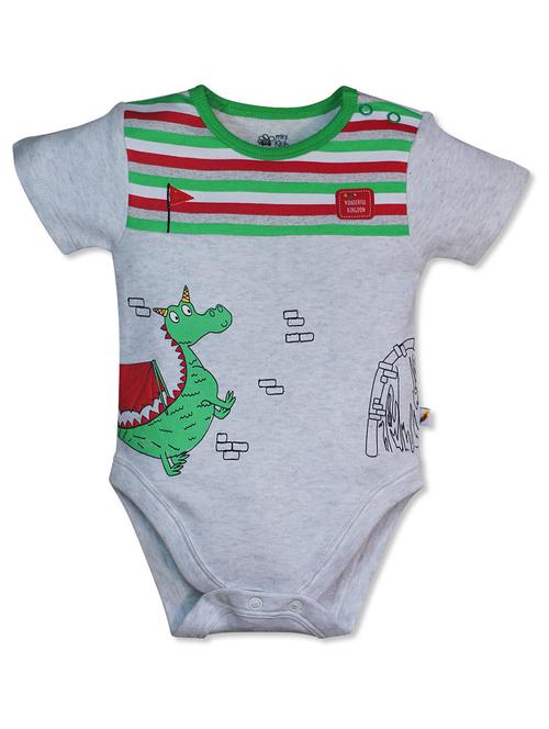 infant printed cotton romper - 21182326 - Very Small Image - 1