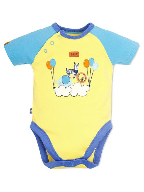 infant printed cotton romper - 21182329 - Very Small Image - 1