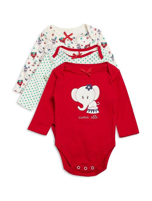 kids set of 3 printed onesies - 21182405 - Very Small Image - 1