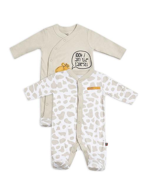kids set of 2 printed casual romper - 21182407 - Very Small Image - 1