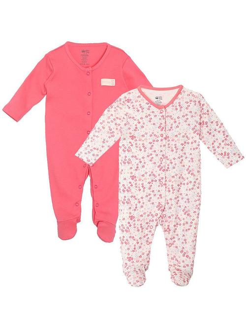 pack of 2 multi colored cotton onesies - 21182439 - Very Small Image - 1