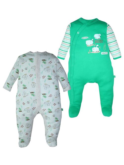 kids set of 2 printed casual romper - 21182446 - Very Small Image - 1