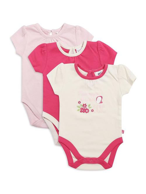 pack of 3 multi color romper - 21182460 - Very Small Image - 1