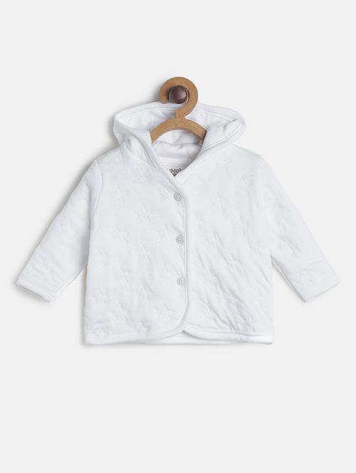 white cotton regular jacket - 21182730 - Very Small Image - 1