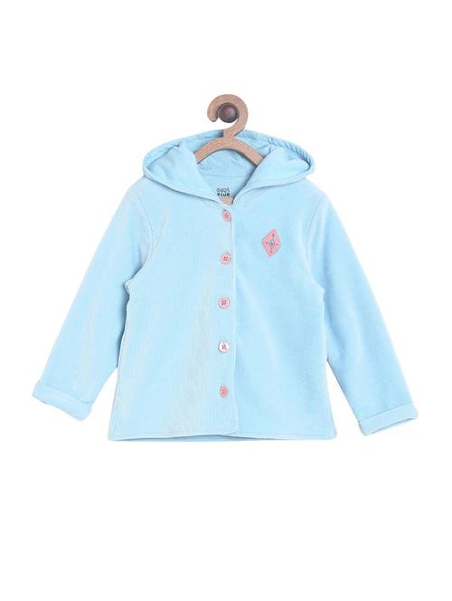 turquoise cotton blend regular jacket - 21182760 - Very Small Image - 1