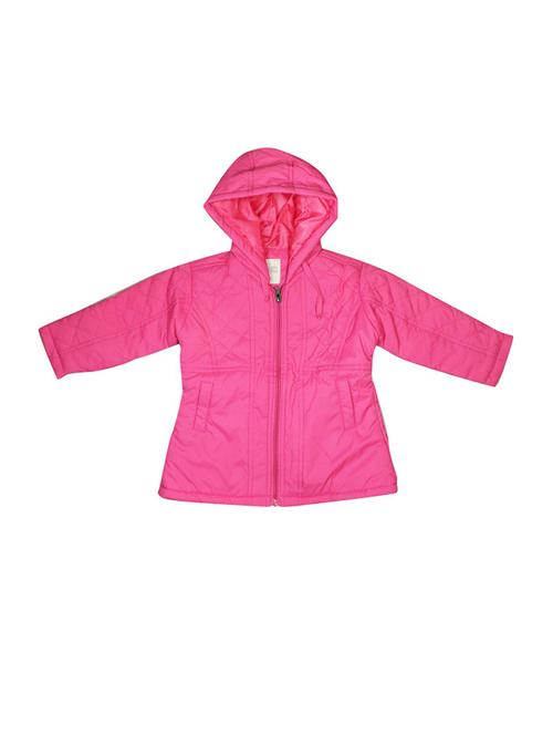 pink solids long sleeves quilted jackets - 21182845 - Very Small Image - 1
