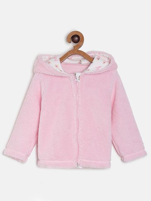 pink solids long sleeves jackets - 21182913 - Very Small Image - 1
