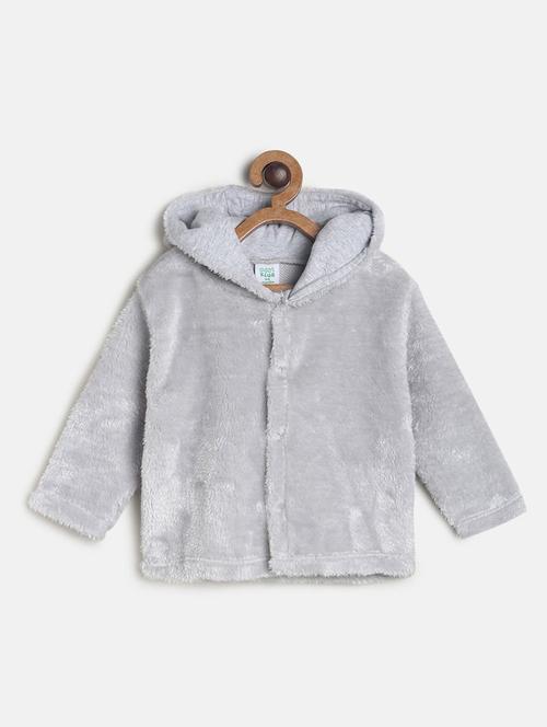 boy hooded long sleeves jacket - 21183006 - Very Small Image - 1