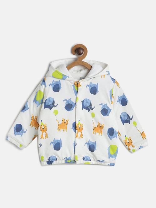 boy hooded long sleeves jacket - 21183012 - Very Small Image - 1