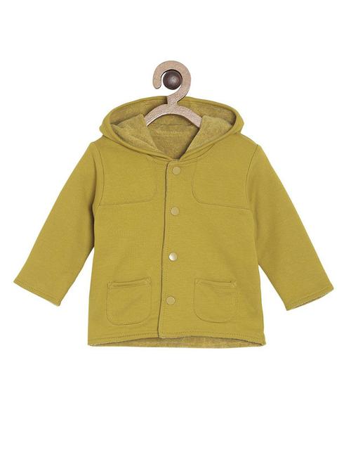 yellow cotton regular jackets & coat - 21183070 - Very Small Image - 1