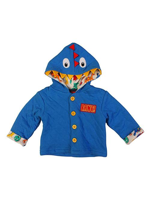 blue cotton blend quilted jackets & coat - 21183172 - Very Small Image - 1