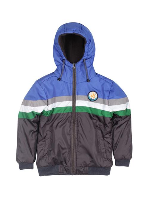 charcoal nylon regular jackets & coat - 21183177 - Very Small Image - 1