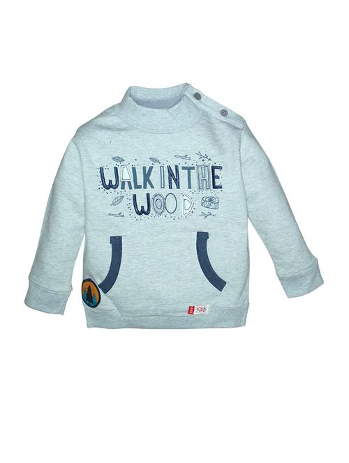 high neck long sleeves sweatshirts - 21183453 - Very Small Image - 1