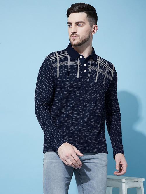 men printed polo t-shirt - 21184814 - Very Small Image - 1