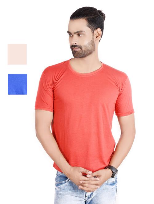 men pack of 3 plain t-shirt - 21185301 - Very Small Image - 1