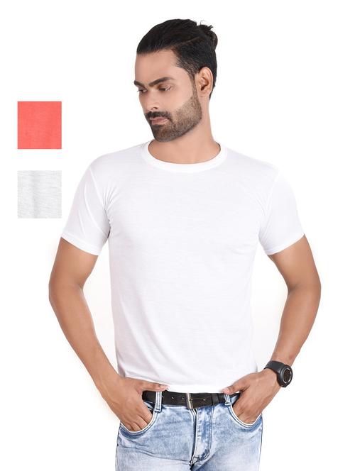 men pack of 3 plain t-shirt - 21185305 - Very Small Image - 1