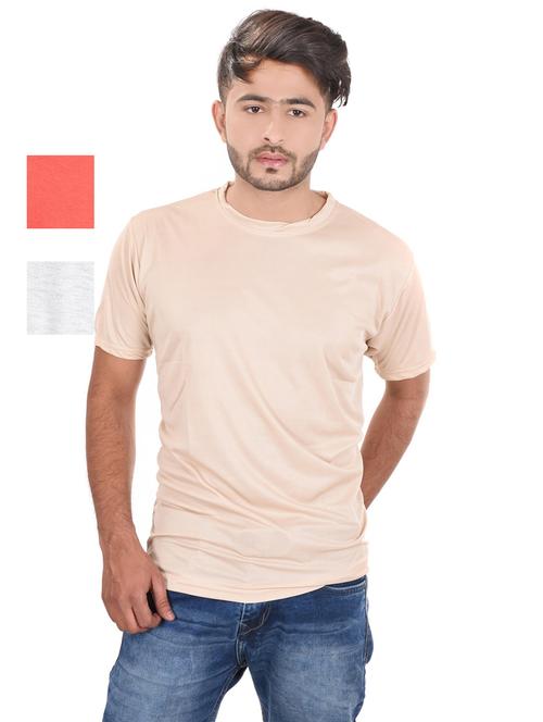 men pack of 3 plain t-shirt - 21185311 - Very Small Image - 1