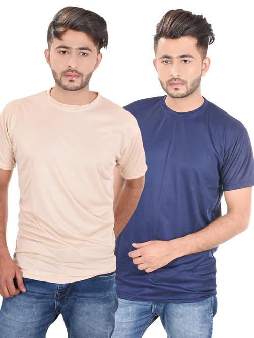 men pack of 2 plain t-shirt - 21185348 - Very Small Image - 1