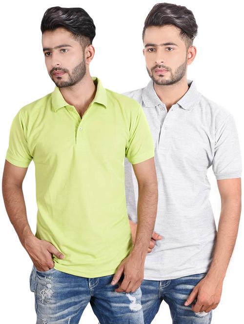 men pack of 2 polo t-shirt - 21185392 - Very Small Image - 1