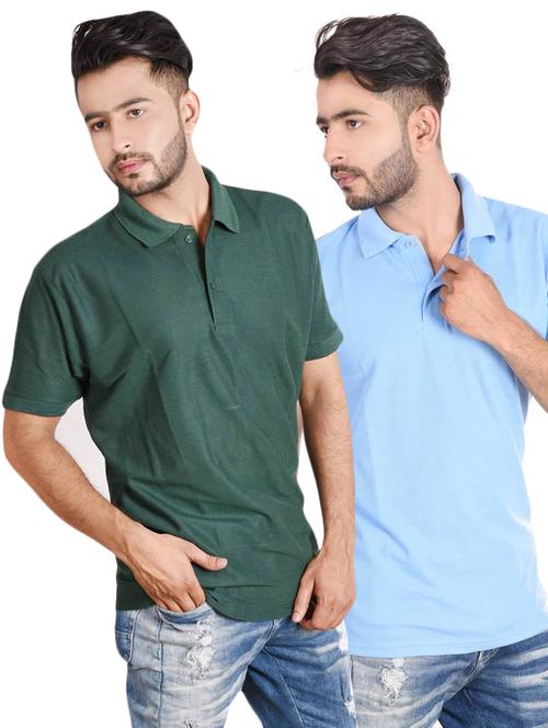 men pack of 2 polo t-shirt - 21185404 - Very Small Image - 1