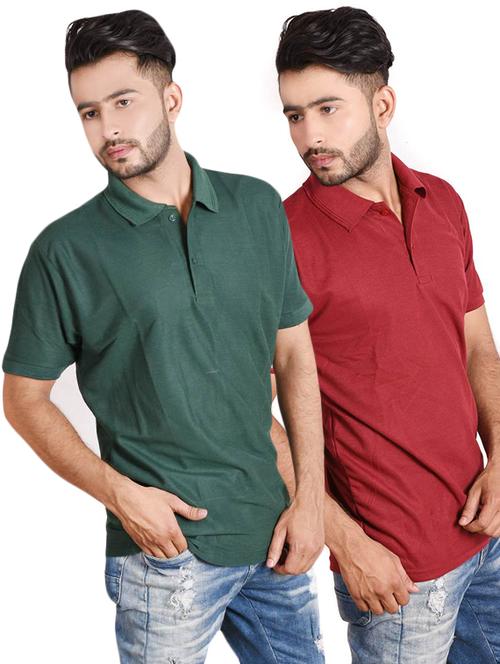 men pack of 2 polo t-shirt - 21185410 - Very Small Image - 1