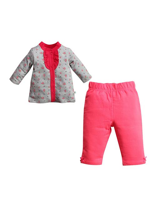 grey printed full length sets - 21186391 - Very Small Image - 1