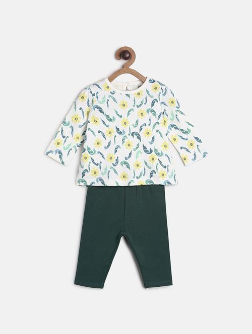 kids printed full length twin set - 21186499 - Very Small Image - 1