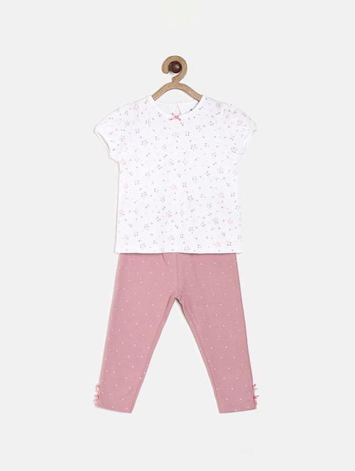 kids printed full length twin set - 21186577 - Very Small Image - 1