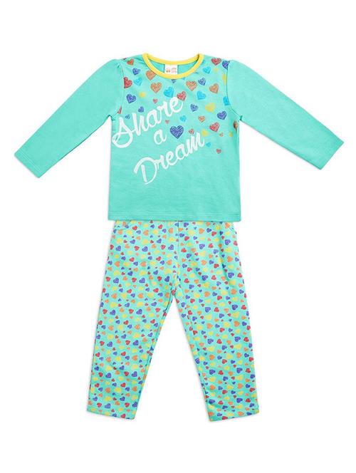 girls printed full length sets - 21186692 - Very Small Image - 1