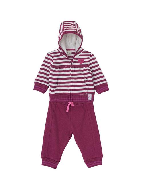 kids striped full length twin set - 21186706 - Very Small Image - 1